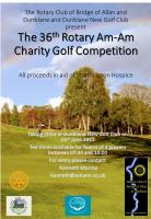 Rotary AM AM @ Dunblane Golf Club 23 June All day
